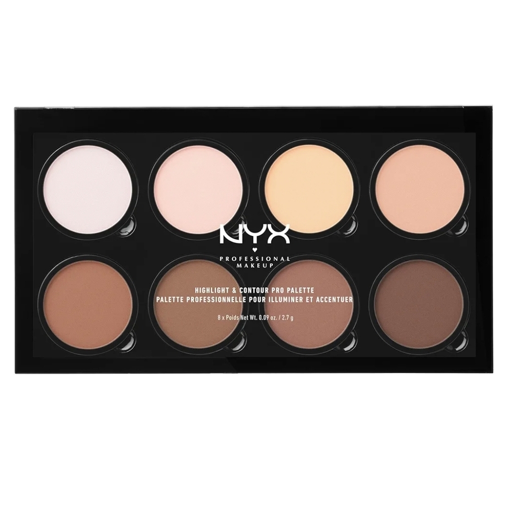 NYX Highlight & Contour Pro Palette - Multi-Color
